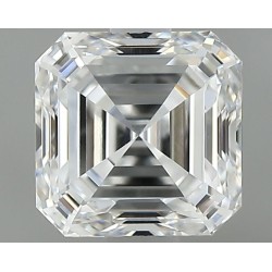 Diament asscher, 0.9ct, VS1, F, GIA 3535100646