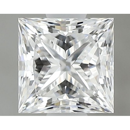 Diament szlif princess, 0.61ct, VVS2, D, GIA 6233607700