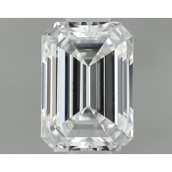 Diament szlif szmaragdowy, 0.6ct, VS2, E, GIA 5523261464