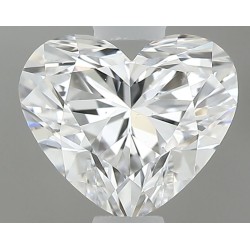 Diament serce, 0.6ct, VS2, D, GIA 6521493820