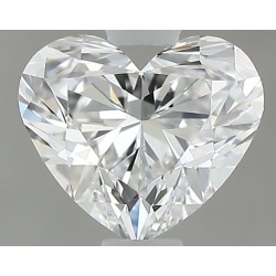 Diament serce, 0.71ct, VS1, E, GIA 2526143966