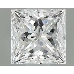 Diament szlif princess, 0.62ct, VS2, E, GIA 6525232707