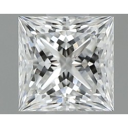 Diament szlif princess, 0.6ct, VS2, E, GIA 6237582578