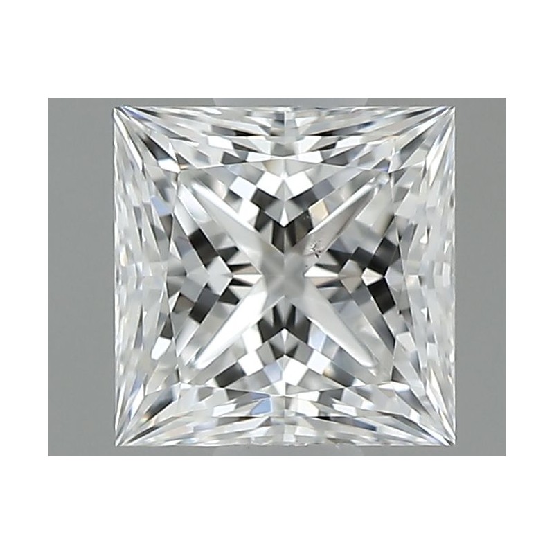 Diament szlif princess, 0.6ct, VS2, E, GIA 6237582578