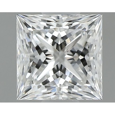 Diament szlif princess, 0.6ct, VS2, E, GIA 6237582578