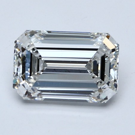 Diament laboratoryjny szlif szmaragdowy, 1.5ct, VVS2, E, IGI LG631448123