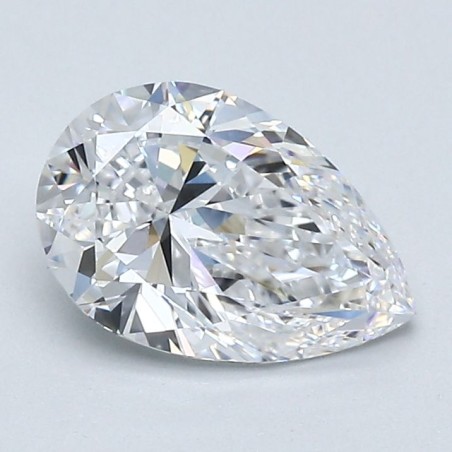 Diament szlif gruszkowy, 1.25ct, VVS1, D, GIA 7522813496
