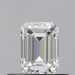Diament szlif szmaragdowy, 0.4ct, VVS2, H, GIA 7541127672