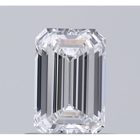 Diament szlif szmaragdowy, 0.6ct, VVS2, D, GIA 2547383093