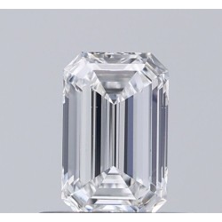 Diament szlif szmaragdowy, 0.5ct, VS1, E, GIA 6545382897