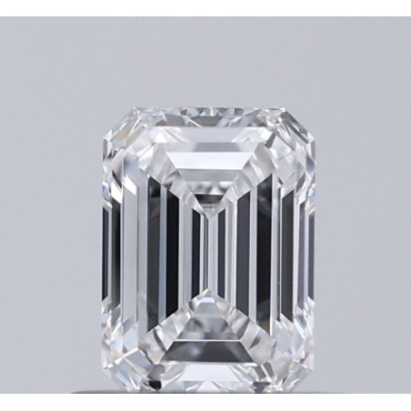Diament szlif szmaragdowy, 0.59ct, VVS2, E, GIA 2546383149