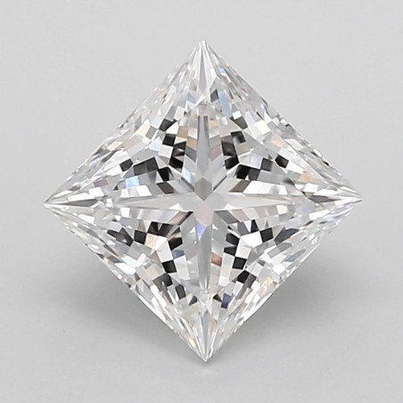 Diament laboratoryjny szlif princess, 2.6ct, VVS1, E, IGI LG739524090