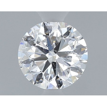 Diament szlif okrągły, 0.4ct, SI2, D, HRD 250000277737