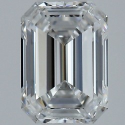 Diament szlif szmaragdowy, 0.55ct, VVS1, E, GIA 7481551089
