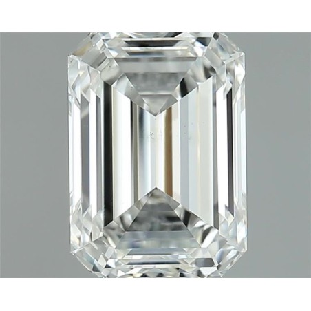 Diament szlif szmaragdowy, 1.5ct, VS2, I, GIA 7523289821