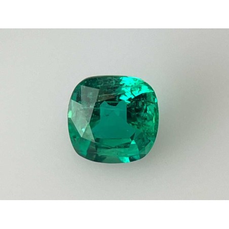Szmaragd szlif poduszkowy, 2.34 ct, GREEN, GIA 6542152329