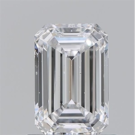 Diament szlif szmaragdowy, 1.07ct, SI1, D, GIA 7542322318