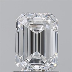 Diament szlif szmaragdowy, 1.5ct, VVS2, E, GIA 7546323732