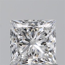 Diament szlif princess, 1.02ct, VS2, E, GIA 6541332838