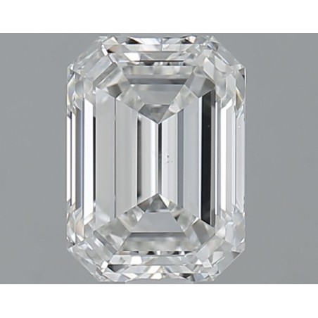 Diament szlif szmaragdowy, 1ct, SI1, G, GIA 2536650029
