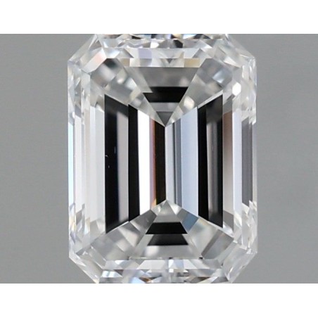 Diament szlif szmaragdowy, 0.7ct, VVS2, F, GIA 2407100565