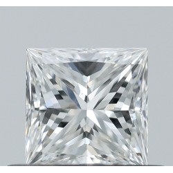 Diament szlif princess, 0.5ct, VS2, E, GIA 6501856038