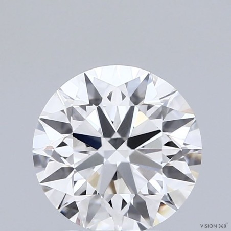 Diament laboratoryjny szlif okrągły, 2.02ct, VVS2, E, IGI LG756518749