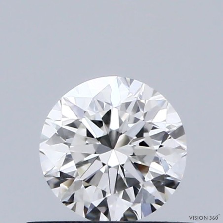 Diament szlif okrągły, 0.5ct, VVS1, H, GIA 6535043247