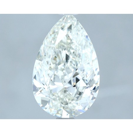 Diament szlif gruszkowy, 2ct, SI2, H, IGI 749558666