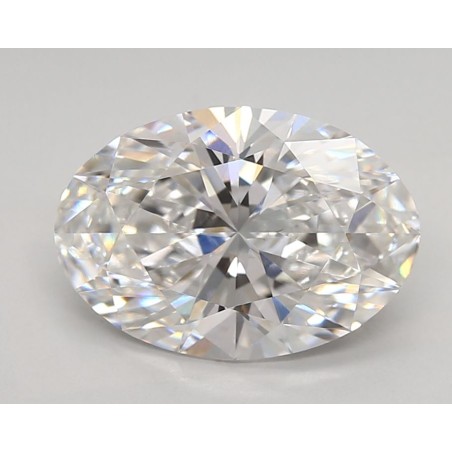 Diament laboratoryjny szlif owalny, 2.81ct, VVS2, E, IGI LG762576399