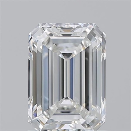 Diament szlif szmaragdowy, 1.5ct, VS2, F, GIA 7538792575