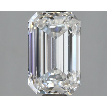 Diament laboratoryjny szlif szmaragdowy, 2.52ct, VVS1, E, IGI LG733531317