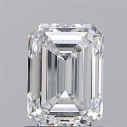 Diament szlif szmaragdowy, 1.51ct, VVS2, E, GIA 5543353439