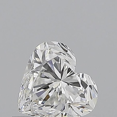 Diament serce, 0.6ct, VVS1, F, GIA 7541322759
