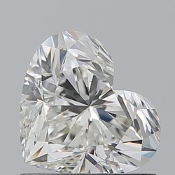 Diament serce, 0.92ct, VS1, I, GIA 6542350578