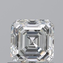 Diament asscher, 0.8ct, VVS1, H, GIA 6541350661