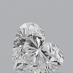 Diament serce, 0.61ct, VS2, D, GIA 6542350922