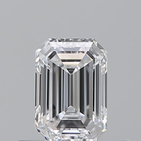 Diament szlif szmaragdowy, 0.5ct, VVS1, D, GIA 7548365217