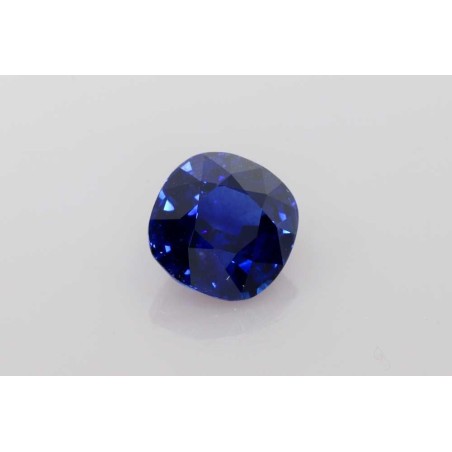 Szafir szlif poduszkowy, 3.1 ct, BLUE, GIA 2235508972