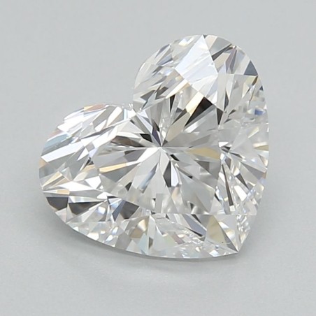 Diament laboratoryjny serce, 1.42ct, IF, E, IGI LG763628410