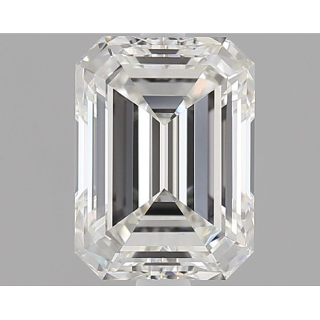 Diament szlif szmaragdowy, 1.5ct, VS1, H, GIA 7548167259