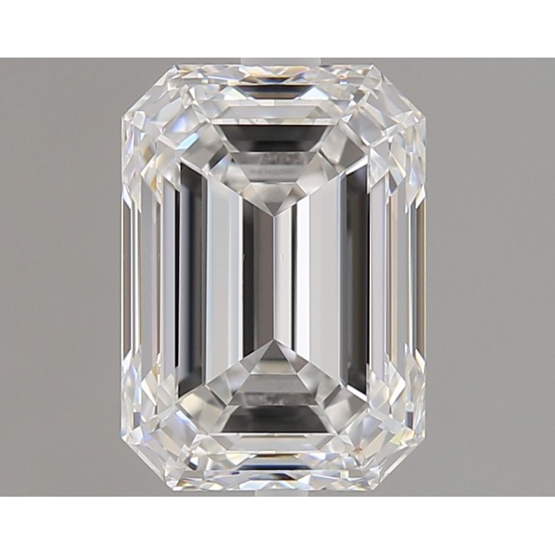 Diament szlif szmaragdowy, 1.7ct, VVS2, E, GIA 6422600497
