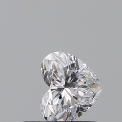 Diament serce, 0.51ct, SI2, D, GIA 6541391643