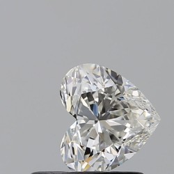 Diament serce, 0.6ct, VVS1, H, GIA 1543391494