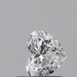 Diament serce, 0.52ct, VS1, F, GIA 6542391651