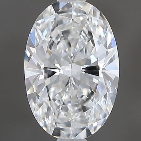 Diament szlif owalny, 0.5ct, VS2, F, GIA 2544403184