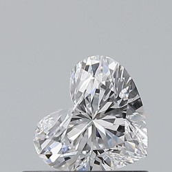 Diament serce, 0.5ct, VS1, D, GIA 1548390498