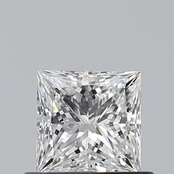 Diament szlif princess, 0.6ct, VVS2, E, GIA 1543395006