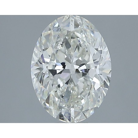 Diament szlif owalny, 2ct, SI2, I, GIA 3535720760