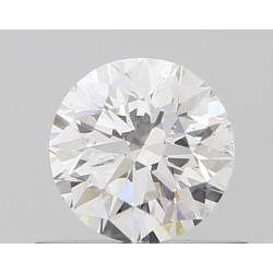 Diament szlif okrągły, 0.5ct, SI1, D, GIA 6542297132
